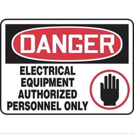 Accuform OSHA DANGER SAFETY SIGN ELECTRICAL MELC016XL MELC016XL
